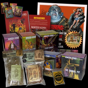 Save 50% on limited edition Monster Scenes collectibles in the Gruesome Goodies Store